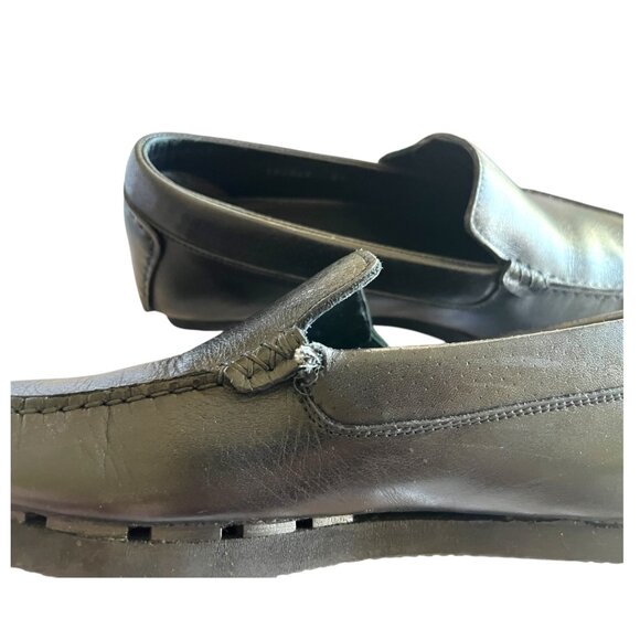 Gucci Men's Black Drivers with Red/Blue Ribbon - Picture 7 of 8